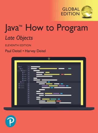 Java How to Program, Late Objects, Global Edition - pzsku/Z53CD0F7ADF59FD1E5787Z/45/_/1707925061/544b5cd5-a828-457e-9c5a-26489737631f