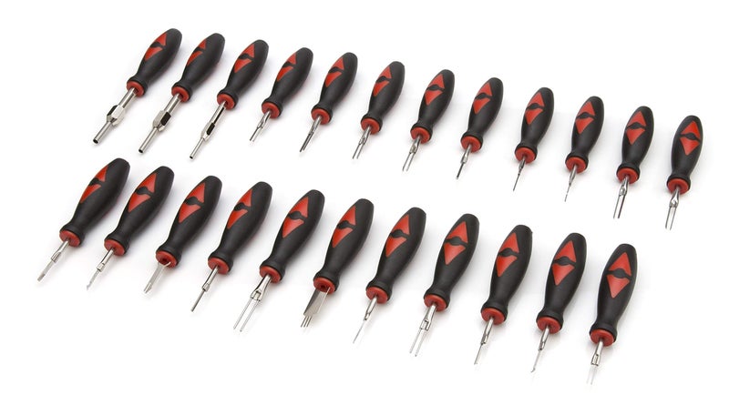 Steelman 23-Piece Universal Terminal Tool Kit for Auto Technicians, Safely Remove Wires from Terminal Block Without Damage, Variety of Blade Styles - Image 2