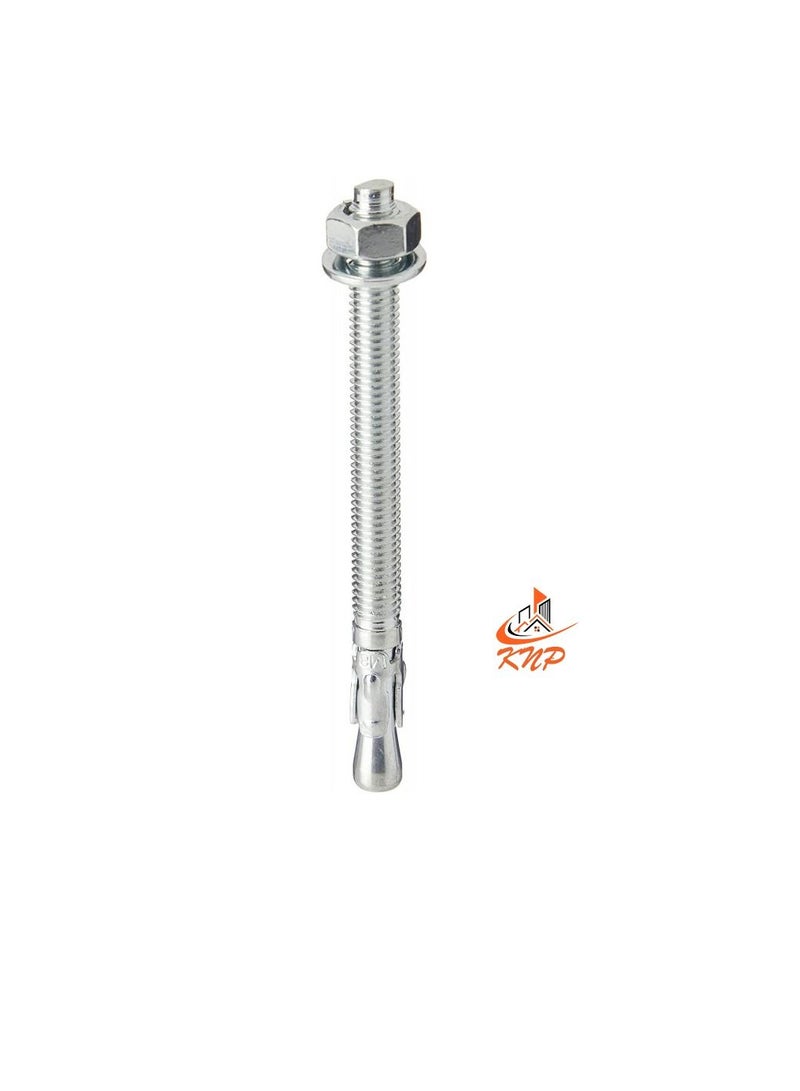 KNP Zinc Plated Through Bolt 12x120mm -5pcs  - Image 3