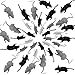 ROYHOO 36PCS Plastic Mini Fake Rat Plastic Mouse Toys Decorations Realistic Pranks Rats Simulated Big Small Mouse Mice Toys for April Fools Day Halloween Prank Party Supplies - Image 2