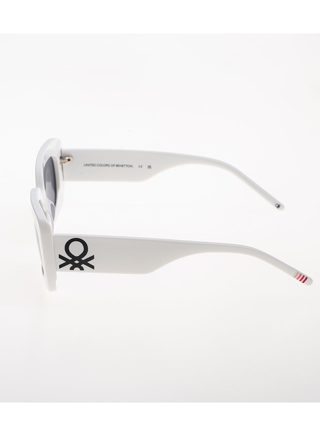 Benetton Women's Rectangular Sunglasses - BE5065 - Lens Size: 52 Mm - Image 4