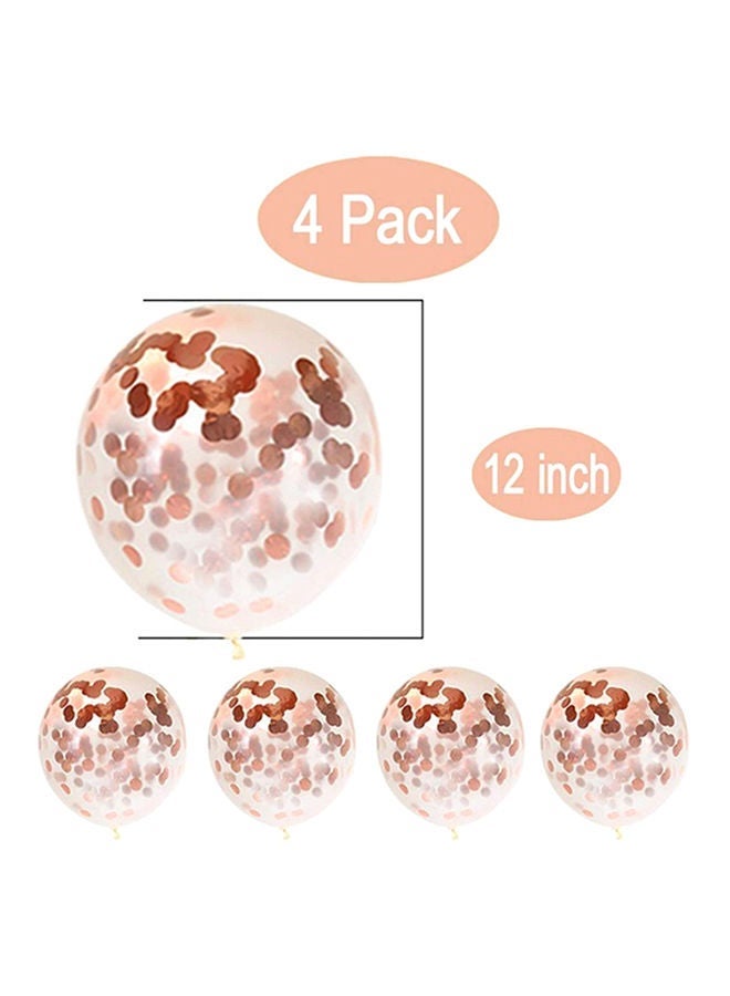 25-Piece Inflatable Happy Birthday Foil Balloon Set 7.17x9x0.87inch 16inch - Image 4
