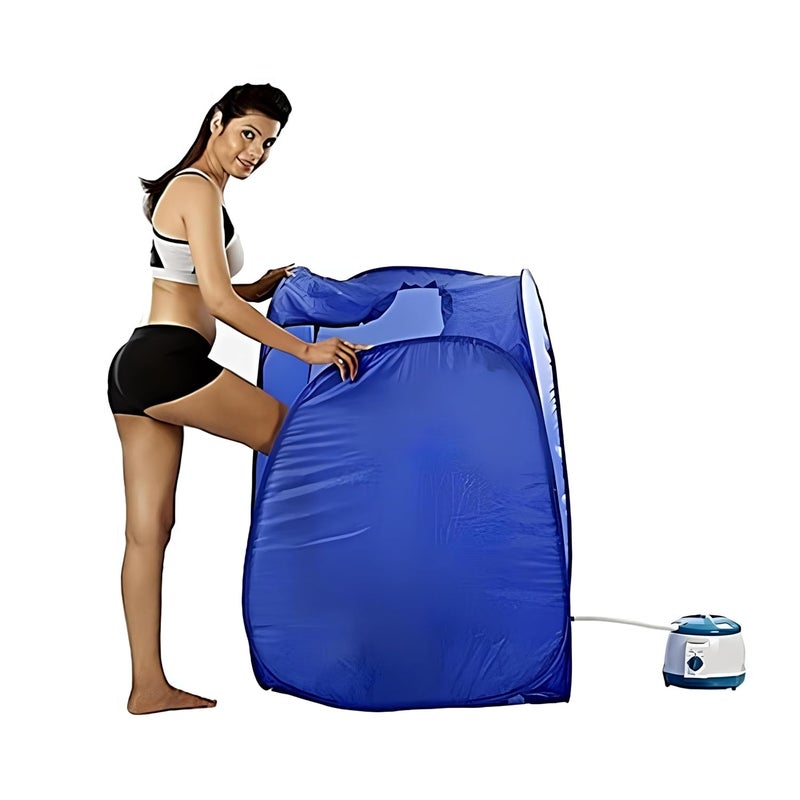 Generic Urmit Surgical Perfect Portable Steam Sauna Bath Machine Home Spa Steamer For Health And Beauty Spa At Home Multicolor  - Image 2