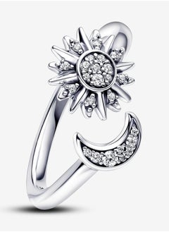 Pandora Violet Shining Sun and Moon Open Ring  - Image 2
