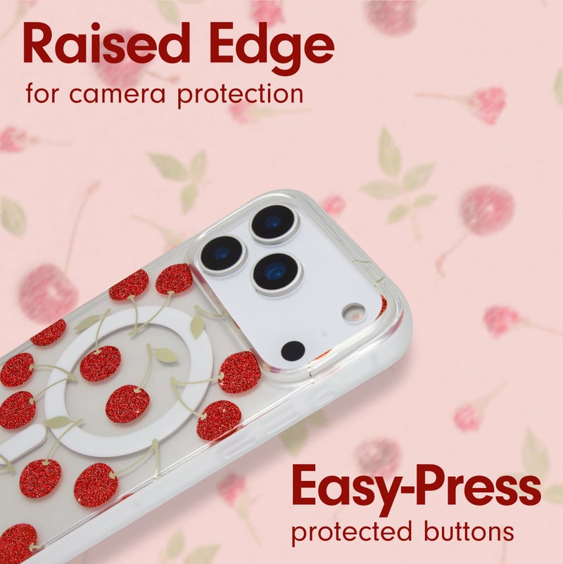 Sonix Case for iPhone 17 Pro Max | Compatible with MagSafe | 10ft Drop Tested | Cherry On Top - Image 5