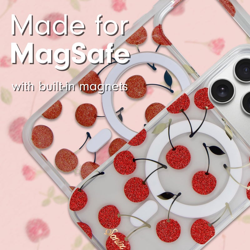 Sonix Case for iPhone 17 Pro Max | Compatible with MagSafe | 10ft Drop Tested | Cherry On Top - Image 3