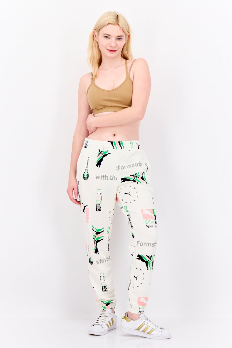 PUMA Women Sportswear Fit Training Sweatpants, Multicolor - Image 4