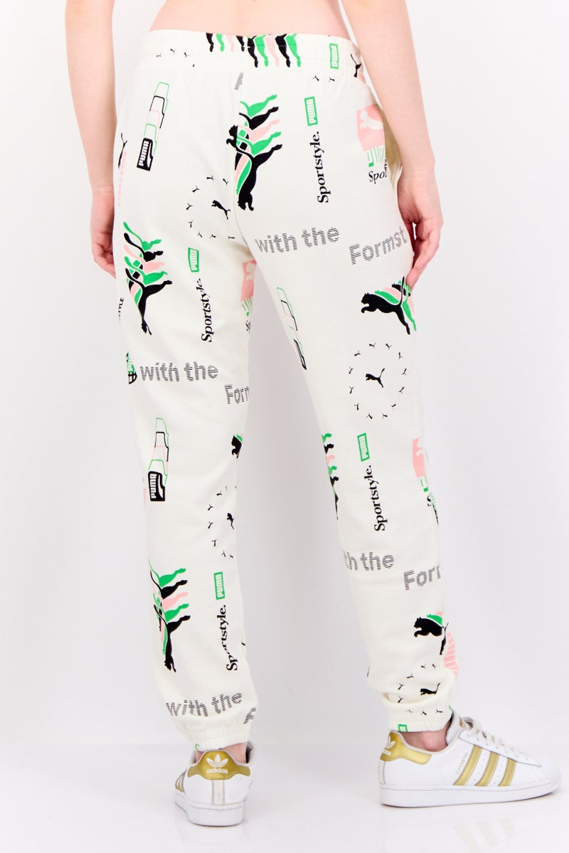 PUMA Women Sportswear Fit Training Sweatpants, Multicolor - Image 3