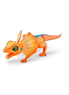 ROBO ALIVE Lurking Lizard Series 3 (Orange) Light Up Toy, Battery-Powered Robotic Toy, Realistic Movements, Toy Lizard  - Image 1