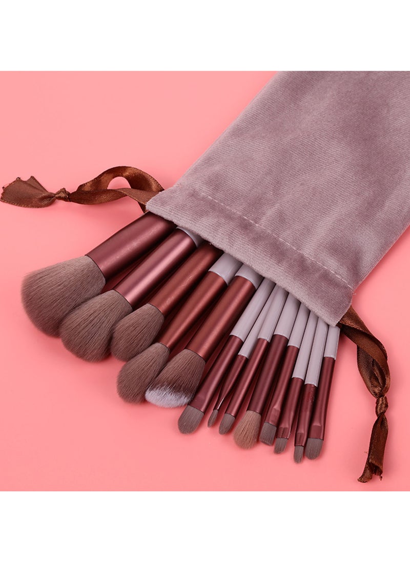 13 Pieces Makeup Multi Use Brush Set