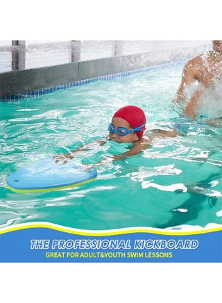 A-frame float with leg support, made of EVA material, is a pool training aid. It provides leg and hip support for adults, children, and beginners. Ideal for beginner training. - view 4