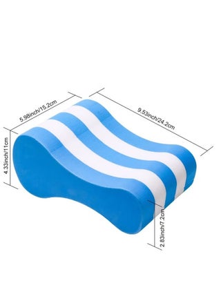 A-frame float with leg support, made of EVA material, is a pool training aid. It provides leg and hip support for adults, children, and beginners. Ideal for beginner training. - view 2