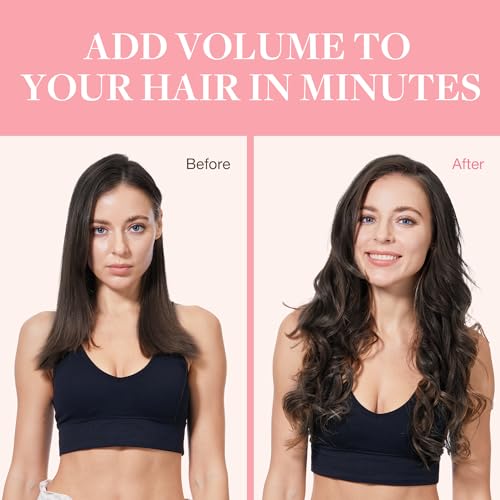 Googoo GOO GOO Clip in Hair Extensions Real Human Hair, Remy Human Hair Extensions Clip ins for Women, Natural Human Hair, 20inch 120g 7Pcs, 2 Dark Brown - Image 5