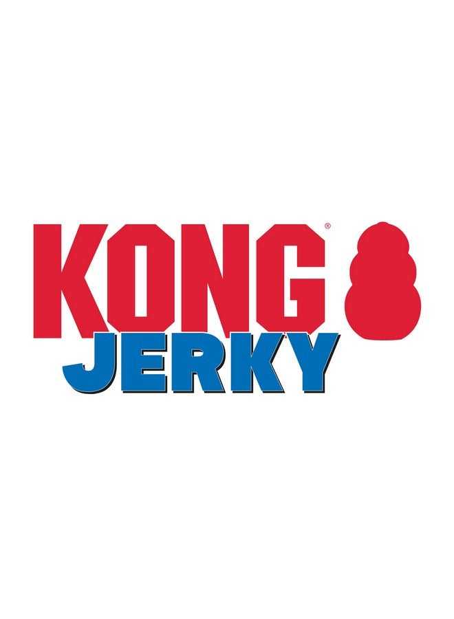 كونج KONG Jerky - مكافآت للكلاب لتحفيز العقل - مستلزمات للكلاب لوضعها في الألعاب - وجبة خفيفة صحية للحيوانات الأليفة بين الوجبات - حبوب طبيعية بالكامل وخالية من الجلوتين - تناسب الكلاب من الحجم الصغير جدًا إلى المتوسط KONG - Image 5
