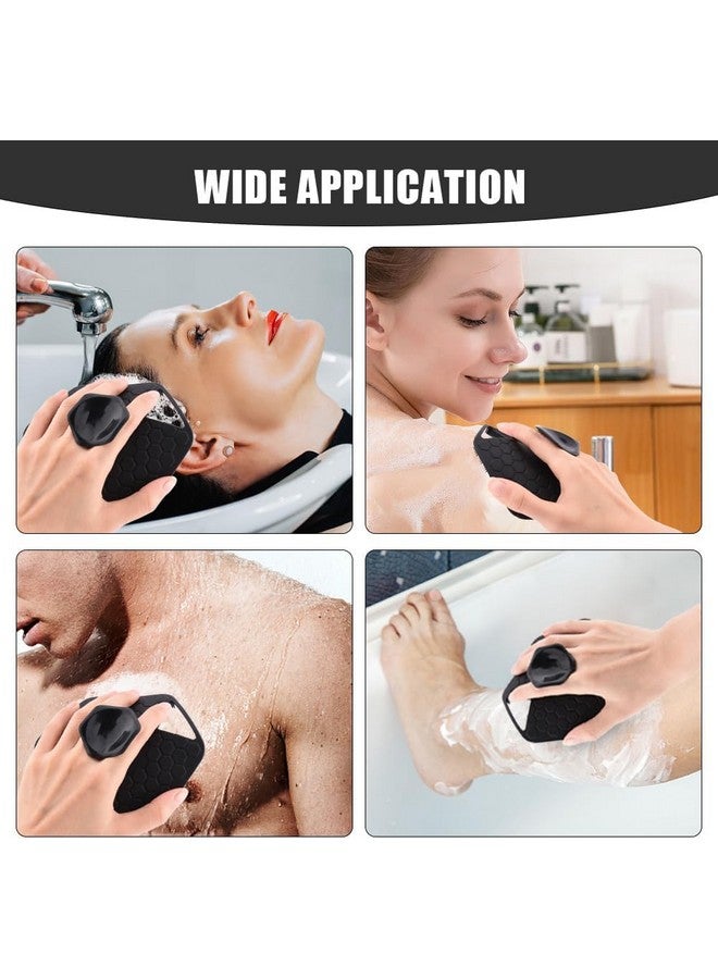 maycreate ® Silicone Body Scrubber, Body Buffer Exfoliating Brush With Silicone Loofah, Bath & Body Brushes For Men Women Kids Use In Shower, Scalp Exfoliator Hair Shampoo Skin Cleaning Brush - Image 4