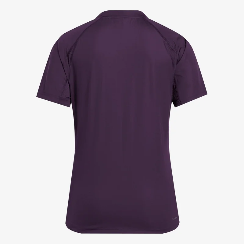 Adidas Aurora Plum Club 3-Stripes Tennis Climacool T-Shirt for Women | Best Price UAE