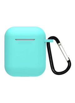 Smile Protective Silicone Headset Case Cover For Apple Airpods Sky Blue 