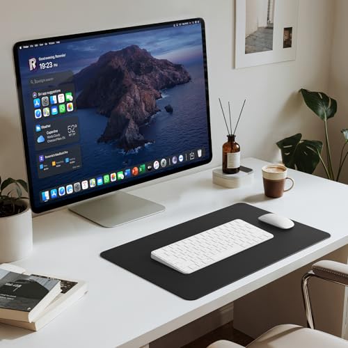 Jotsome Leather Desk Pad Mat, Non-Slip Desk Blotter Pad - Desk Protector for Office, Home, Lap Desk, Laptop, and Desktop - Image 4