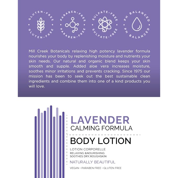Mill Creek Lotion, Lavender, 16 oz (Multi-Pack) - Image 3