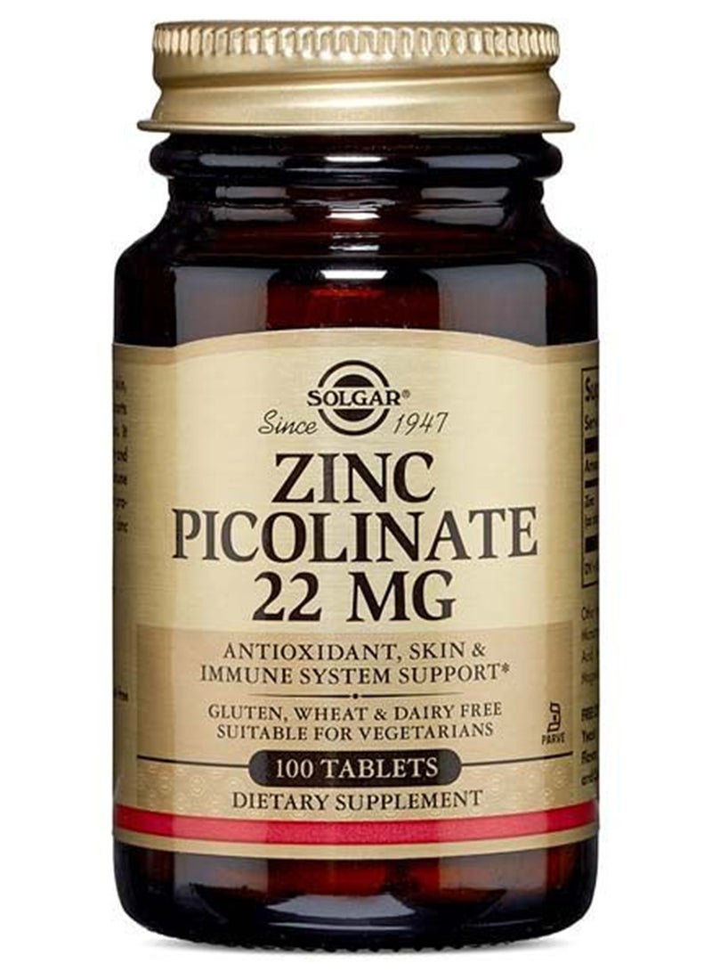 سولجر مكمل غذائي زنك بيكولينات 22 مجم - 100 كبسولة - Image 1
