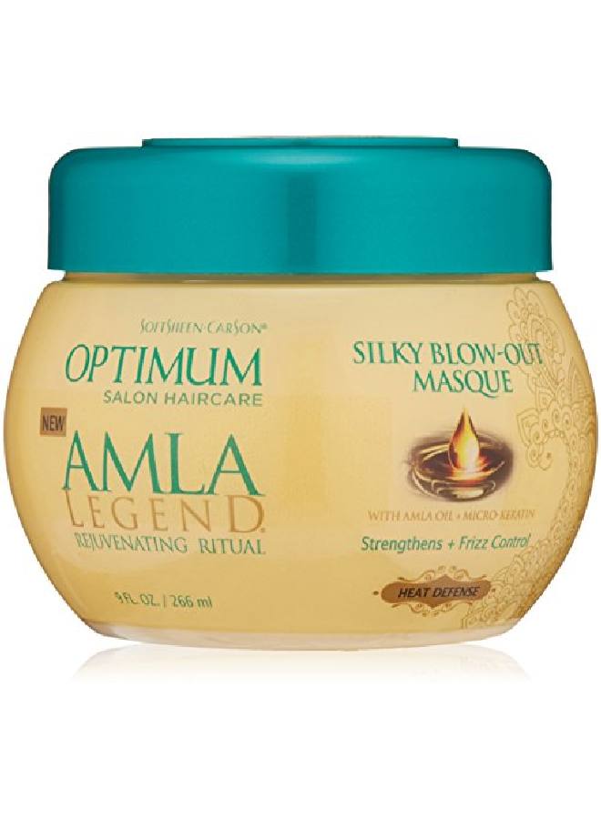 SoftSheen-Carson Optimum Salon Haircare Amla Legend Silky Blowout Masque 9 Oz - Image 1