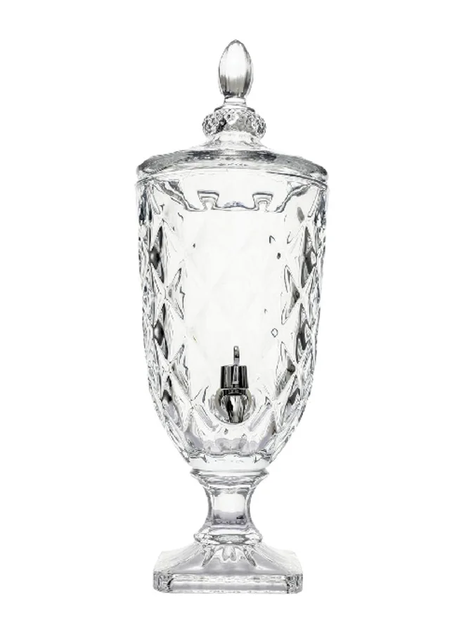 PARFAIT Elegant and Modern Design Decorative Glass Beverage Dispenser Clear 3 L Y123-005