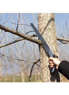 MeSwan MESWAN Heavy Duty Pruning Saw Pruner 137 Hand Saw Hand Powered Pruning Saw For Cutting Branches Trimming Pruning Saw For Gardening Protective Sleeve Heavy Duty Pruning Saw  - Image 4