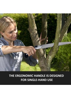 MeSwan MESWAN Heavy Duty Pruning Saw Pruner 137 Hand Saw Hand Powered Pruning Saw For Cutting Branches Trimming Pruning Saw For Gardening Protective Sleeve Heavy Duty Pruning Saw  - Image 5