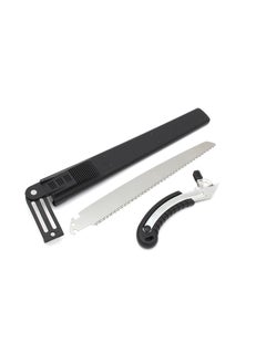 MeSwan MESWAN Heavy Duty Pruning Saw Pruner 137 Hand Saw Hand Powered Pruning Saw For Cutting Branches Trimming Pruning Saw For Gardening Protective Sleeve Heavy Duty Pruning Saw  - Image 2