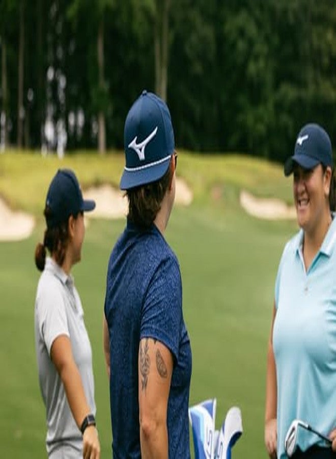 ميزونو قبعة ميزونو رانبيرد روب، كحلي-أبيض، كحلي-أبيض - Image 2