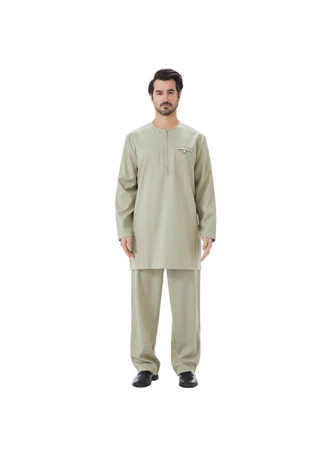 عباية - ثوب عربي رجالي - ملابس تقليدية، ملابس إسلامية، عباءة دبي، قفطان، جبة - Image 1