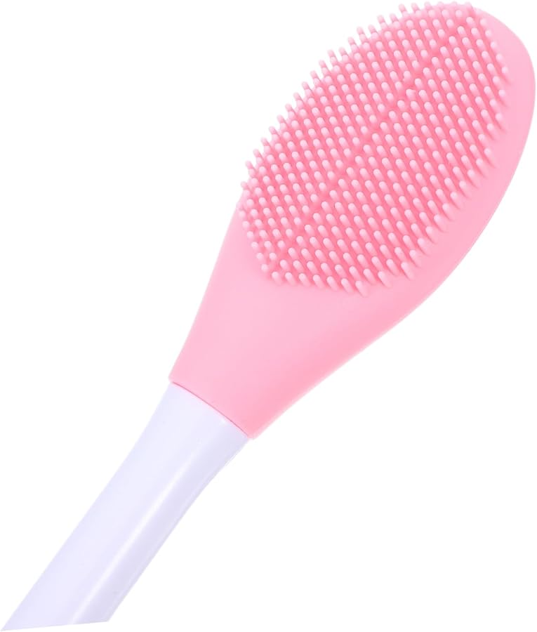 Silicone Facial Cleansing Brush Set 3pcs Double Head Gentle Skin Scrubber - Image 3