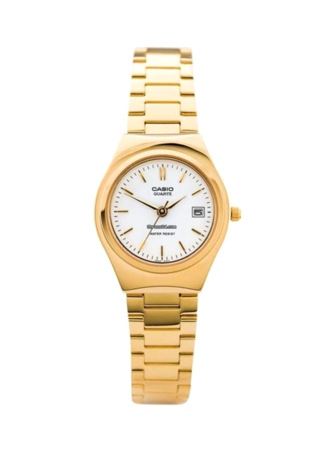 CASIO Women Enticer Analog Watch LTP-1170N-7ARDF - 26 mm - Gold - Image 1