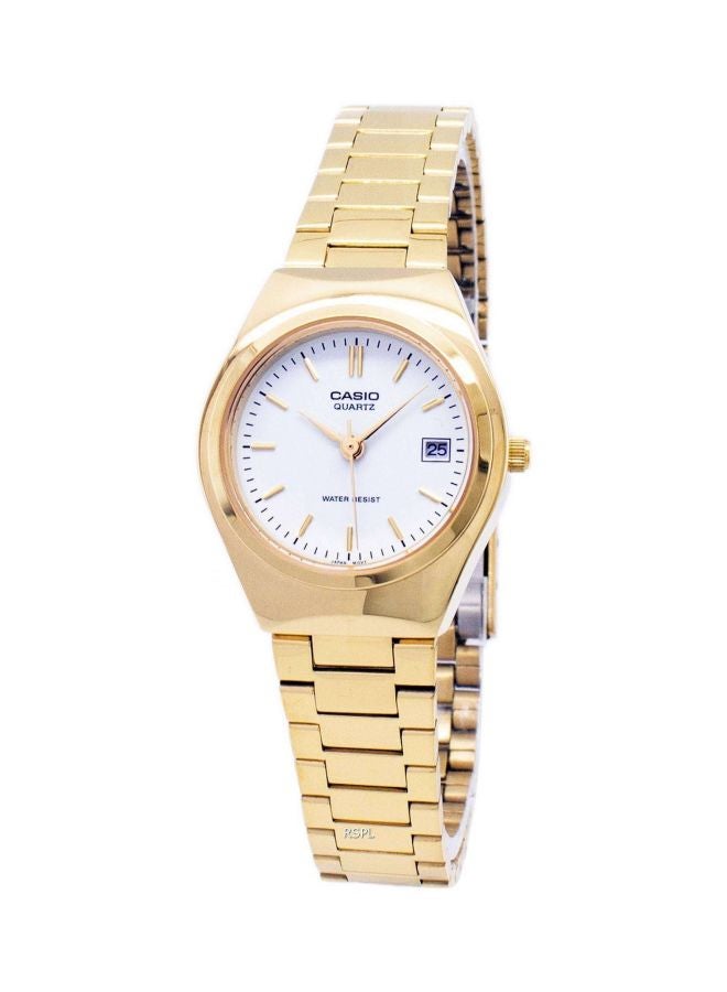CASIO Women Enticer Analog Watch LTP-1170N-7ARDF - 26 mm - Gold - Image 3