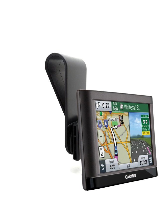 LycoGear Sun Visor Car Clip Holder Mount for Garmin Drive DriveSmart 50 51 52 60 61 62 63 Nuvi 55 56 57 57LM 57LMT 58 58LM 65 66 67 68 2699 2689 2639 2597 2558 2557 LM LMT LMTHD GPS - Image 3
