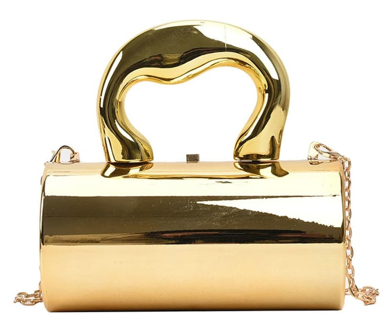 Jusavie Acrylic Clutch Tote Bag for Women Silver Purse Hobo Bag Satchel Crossbody Bags Y2k Purses Acrylic Purse Shoulder Bags 2025 - Image 1