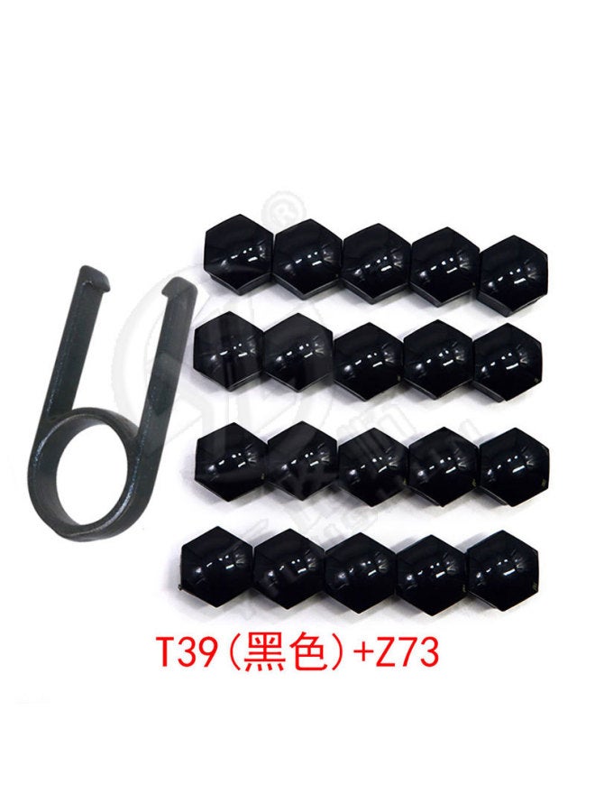 17mm19mm21mm General Auto Parts Tire Screw Cap Wheel Hub Decorative Plastic Shell Nut Protective Cover