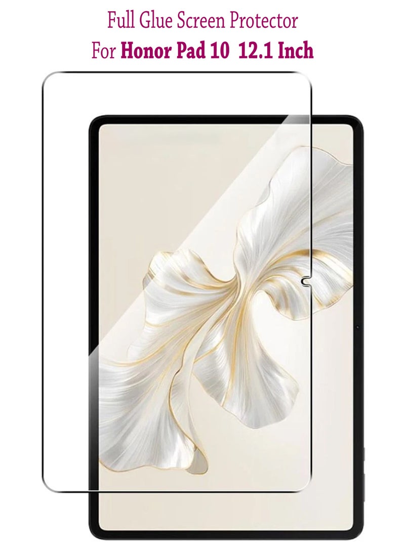 Honor Pad 10 12.1 Inch Tempered Glass Screen Protector HD Scratch Resistant Bubble-Free Easy Installation forApple Honor Pad 10 12.1 Inch  - Image 1