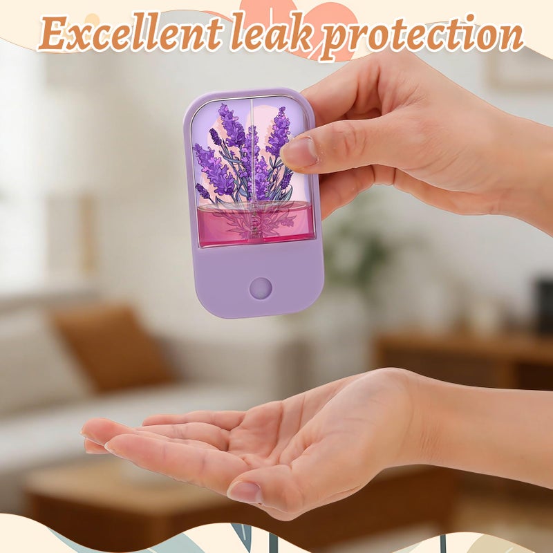 ZhouBoat 20 Pack Sublimation Blanks Card Perfume Spray Bottle 45 ml Mini Portable Sprayer Bottle with Funnel Perfume Dispenser 20 PCS Double-Sided Sublimation Aluminum Sheets for Travel - Image 5