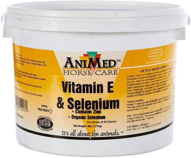 AniMed Vitamin E and Selenium with Zinc 5 lbs - Image 1