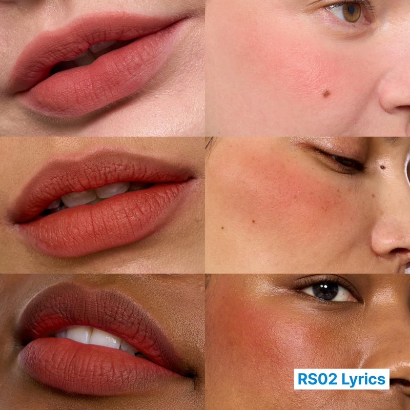 fwee Blurry Pudding Pot | Airbrushed Blush & Lip, Buildable & High Pigment, Long-lasting, Lightweight, Natural Soft Matte Finish, Satin Finish Blurring Blush - Lyrics (Rose Brown) | 0.17 oz - Image 2