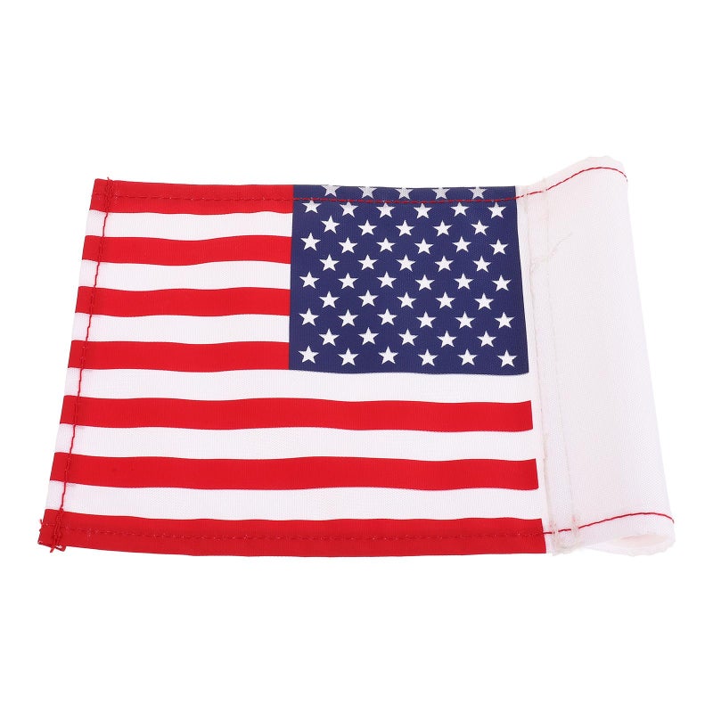 Mini Golf Practice Flags with Checkered Tube Insert for Outdoor Yard Indoor Putting Green - Image 2