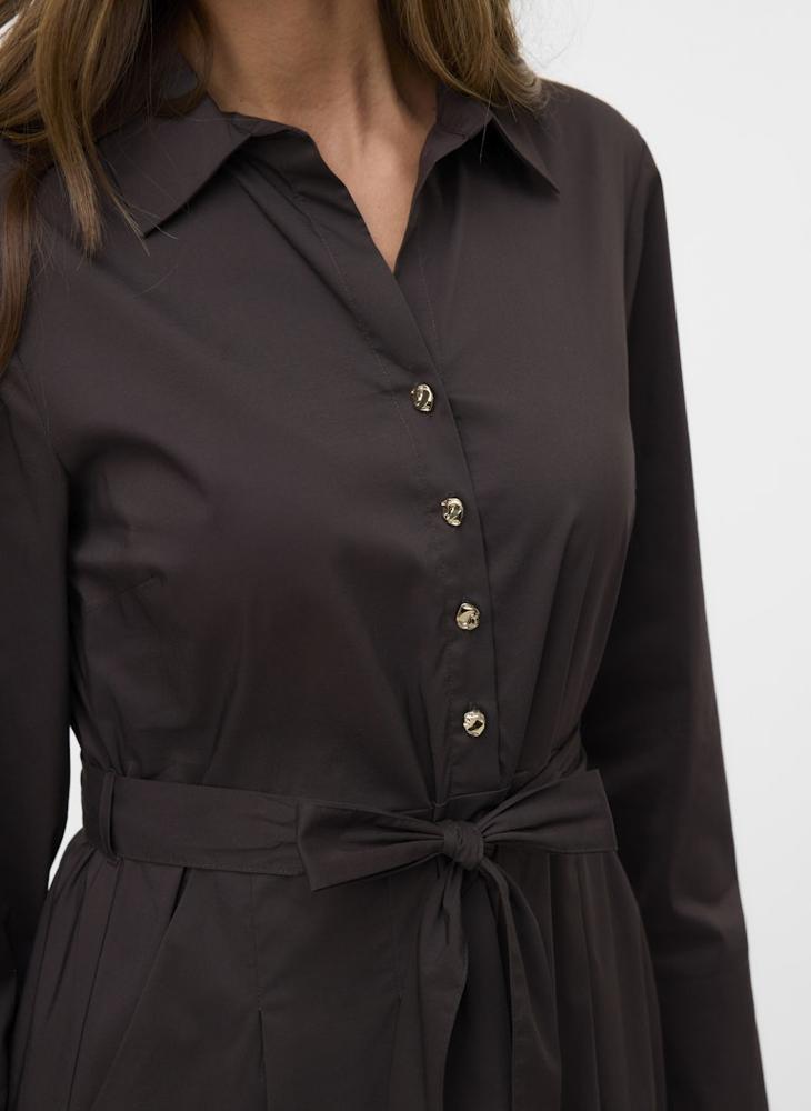 فيرو مودا فستان ميفريبا طويل الأكمام بطول الساق - Image 3