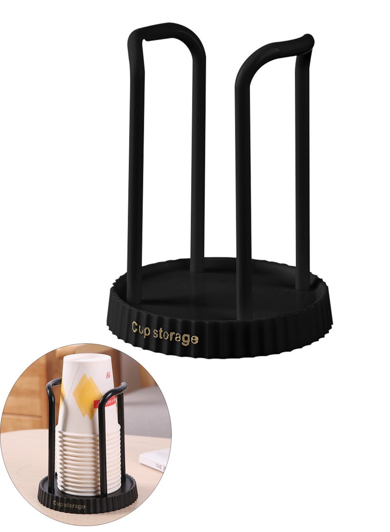 Paper Cup Holder Paper Cup Dispenser for Bathroom Sink Counter Bar Office Kitchen - Image 1