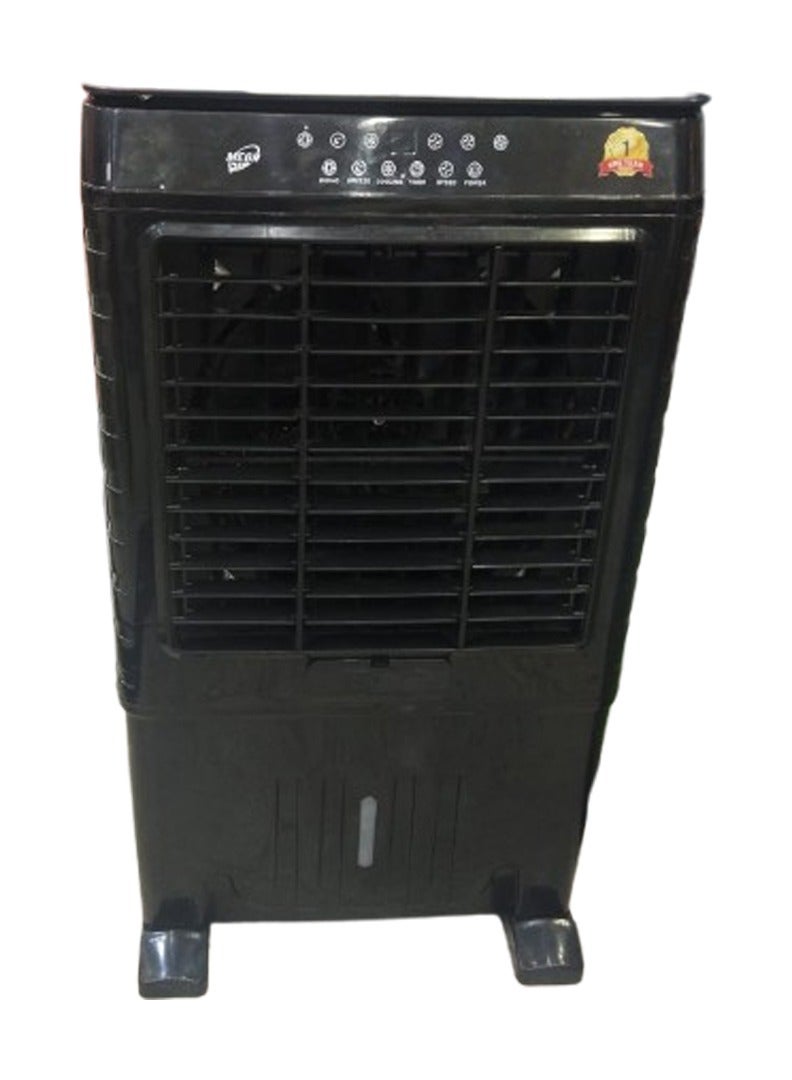 MEGA Air Cooler 80-Liter Digital with Remote Control - Black*Black feather