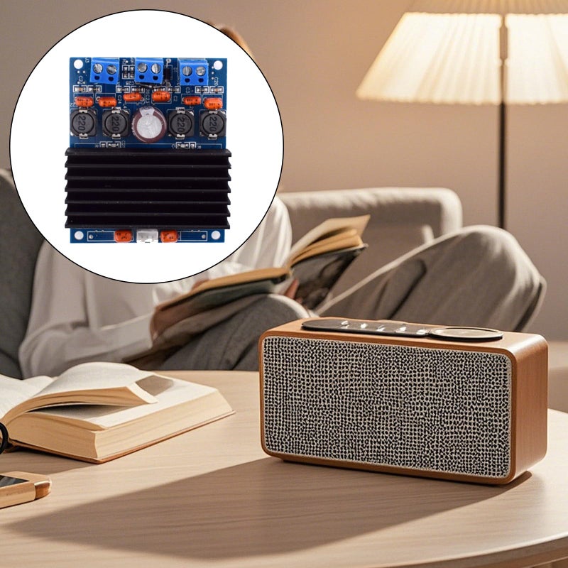 1pc 50Wx2 Stereo Amplifier Board Class D Low Heat Wide Voltage For Sound Projects - Image 3