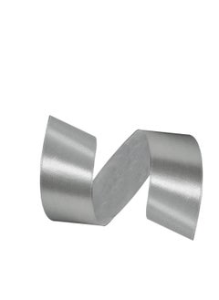 MARKQ Silver Satin Ribbon 38mm x 25yd Fabric Polyester Ribbon for Gift Wrapping Party Favors Wedding Decorations Bow Making Bouquets Sewing Projects & Craft Supplies  - Image 3