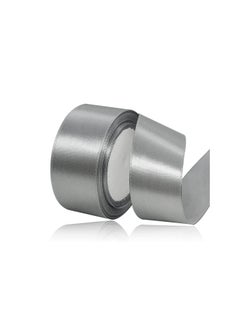 MARKQ Silver Satin Ribbon 38mm x 25yd Fabric Polyester Ribbon for Gift Wrapping Party Favors Wedding Decorations Bow Making Bouquets Sewing Projects & Craft Supplies  - Image 1