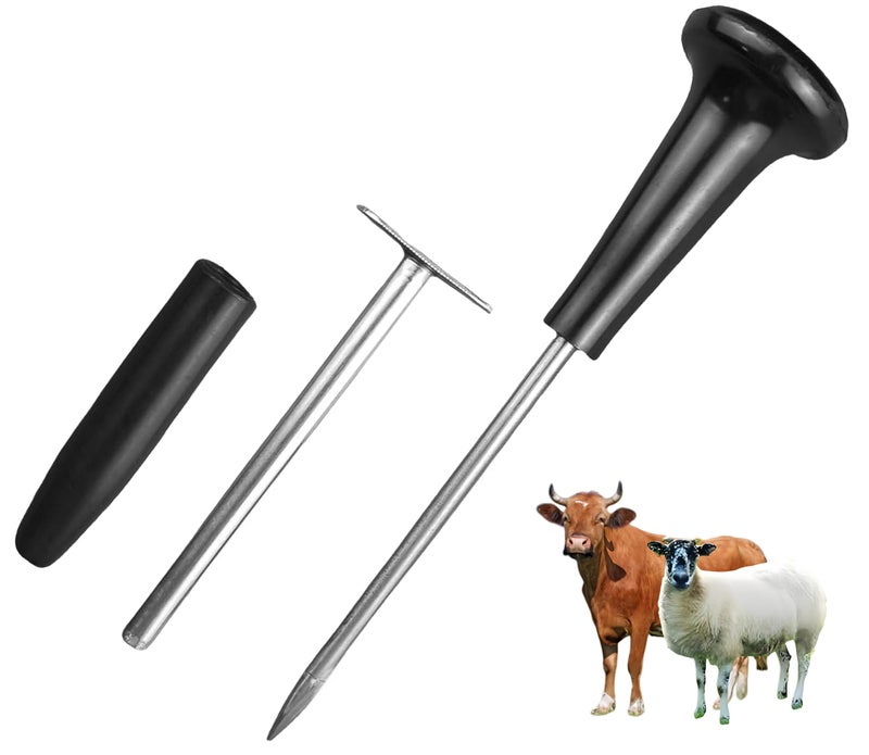 aoblaze Cattle Trocar, Livestock Trocar,Equine and Cattle, Portable Ventilating Cattle Trocar,Portable Cattle Trocar - Image 1