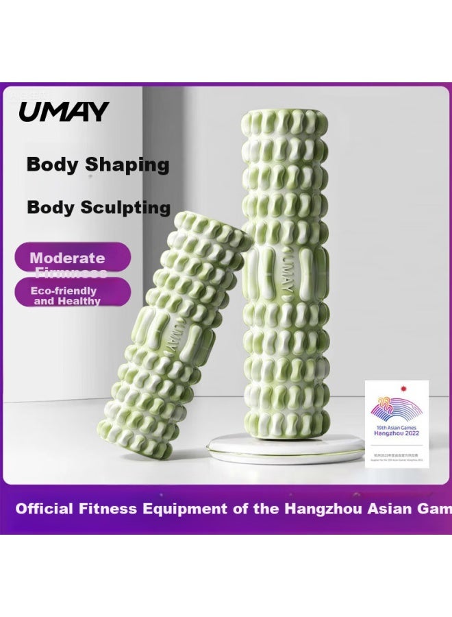 YOUMEI You Mei Foam Roller Muscle Relaxation Roller Spiky Massage Stick Yoga Column Fitness Slimming Tool - Image 1